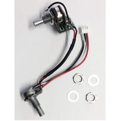 3EMV5-S Preamp BEQ3 module Volume / Balancer, 500k, Solid shaft