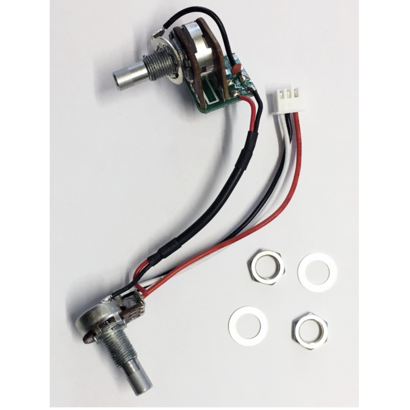 3EMV5-S Preamp BEQ3 module Volume / Balancer, 500k, Solid shaft