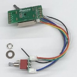 3SWLDMX10-N DMX10 5way lever type, with nickel plated mini toggle switch