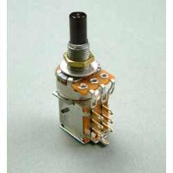 3VR1J500AS POTENTIOMETER Note :A500K, D16, D7.8 / L10 + L10, plastic shaft, 2 circuit push-pull switch