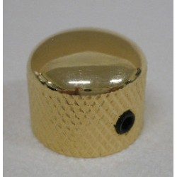 4KB1C5G Manopola - CONTROL KNOB Metal dome, small, screw lock, gold