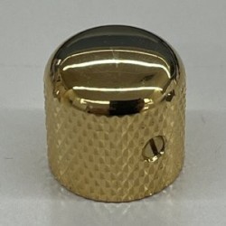 4KB1J1G Manopola - Control knobVK1-19, metal dome, screw lock, gold