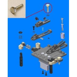 2ZR2-7 Vite fine tune regolazione sella per ZR tremolo