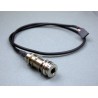 5AJK09H Presa jack a tubo 6.3 mm, Stereo, End pin type, 4 pin, per B-BAND A5, cromo