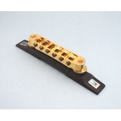 2GB1H1CFG Ponte per full acoustic ART-1, con base in legno, oro