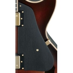 4PG12A0059 Pickguard: Rosewood, for SJ300 / SS300 (20F, H-H), Rosewood veneer on bakelite