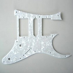 4PG00A0017 Battipenna White pearloid, for JEM7V, etc. Edge tremolo, 58mm neck, PVC, from 2010