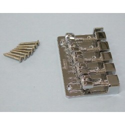 2BB1B105C Ponte per basso B105/5ST STOPPER, 5 corde, cromo