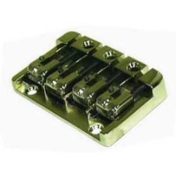 2AC1B20K Ponte per basso Accu-cast B20, cosmo black, 4 corde