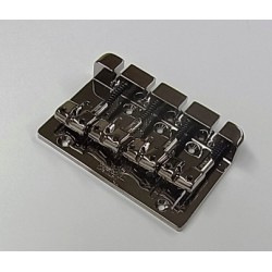 2BB1MCD001 Ponte per basso Accu-cast B20, nero satinato, 4 corde