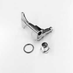 2MH1CB222C Meccaniche per basso die-cast GB7, cromate, set L2R2