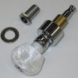 2MM0009-CH Meccanica singola Banjo, Friction type, cromo, per Banjo 1st-4th strings