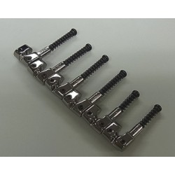 2BB1MDI010 Saddle: Bass, for B106, cosmo black, 6 string, 6 pcs, 2009