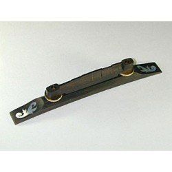 2GB1GB100 Ponte per GB100 GB200, ebony saddle and base, gold spinner