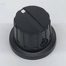 4KB1JB20B Plastic, screwed on, flat black (B20)