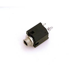 5AJK03B Output jack: Box, 6.3 mm, Stereo chrome