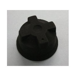4KB3XA0008 Manopola - Control knob: Snap-on black Rubber ART600